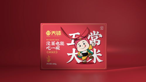 一体双生，礼尚天成——天太世统·五常大米精品礼盒设计解析